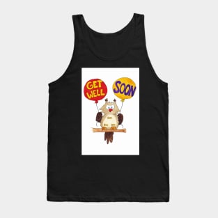 Get well soon Owl Tank Top